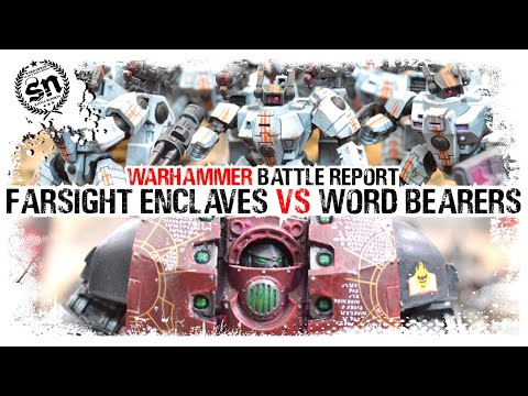Word Bearers vs Farsight Enclaves - Warhammer 40,000 (Battle Report)
