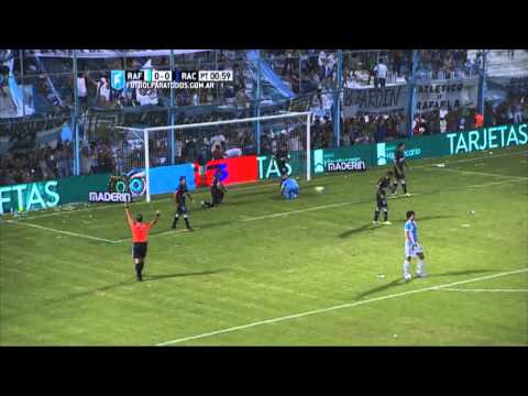 Jugada "Maradoniana" de Pussetto. Rafaela 0 - Racing 0. Fecha 4. Torneo 2015. FPT