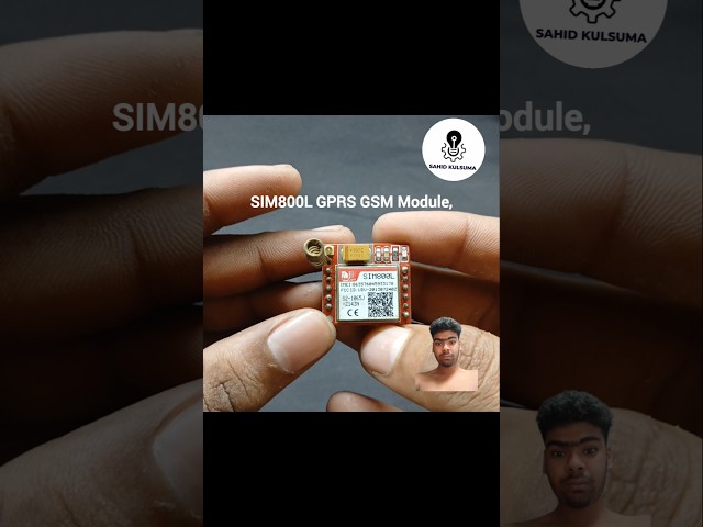 Vídeo relacionado con 2pcs SIM800L GPRS gsm Module PCB Antenna SIM Board Quad Band