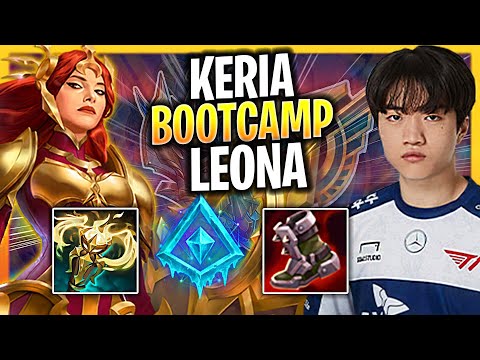 LEARN HOW TO PLAY LEONA SUPPORT LIKE A PRO! | T1 Keria Plays Leona Support vs Rell!  Season 2023