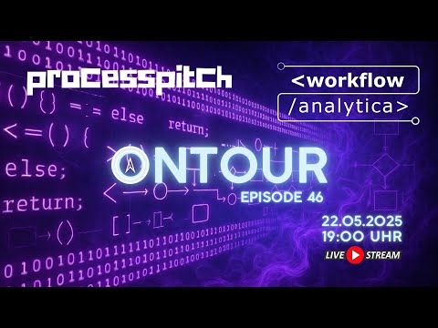 processpitch - ONTOUR EPISODE 46, Thema: WorkflowAnalytica 2025