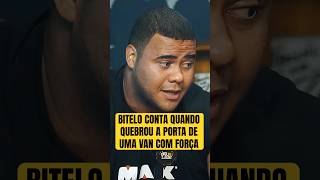 BITELO TENTOU FECHAR UMA PORTA AUTOMÁTICA NA FORÇA E QUEBROU A VAN SEM PERCEBER!