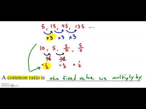 8.2.1.5 Geometric Sequences Video 1 Mueller