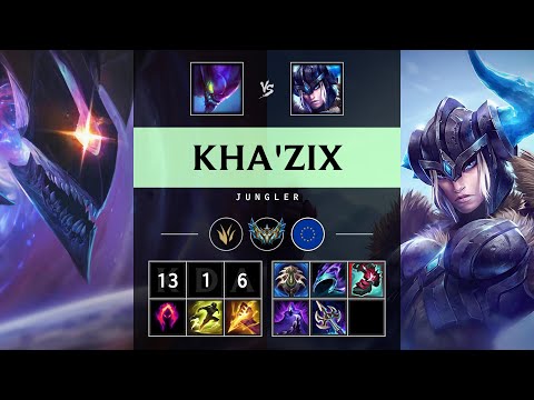 Kha'Zix Jungle vs Sejuani - EUW Challenger Patch 25.17
