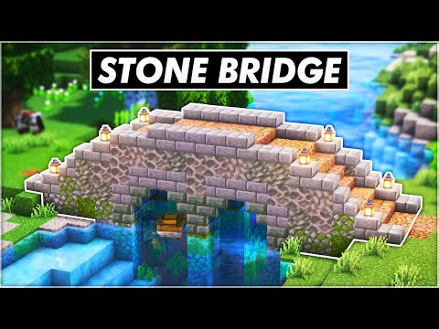 Minecraft ► Easy Medieval Stone Bridge (Tutorial)