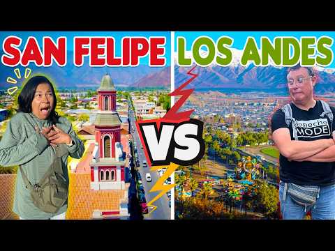  ¿San Felipe o Los Andes? ¿Cual ciudad nos encantó más? 📍CHILE 🚗🍦🌭