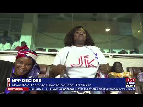 NPP National Delegates Conference: Justin Frimpong Kodua elected NPP General Secretary