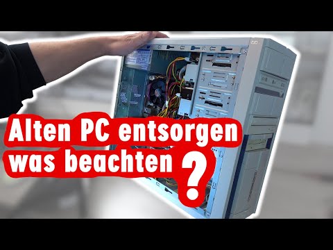 Alten PC entsorgen - was beachten - verkaufen oder Elektroschrott