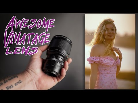 This lens is amazing! Sigmatel 135mm f1 8 Vintage lens + Sony A7siii photoshoot