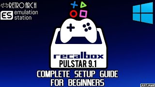 Recalbox Pulstar - Complete Beginners Setup Guide 2025 #recalbox #emulator #frontend
