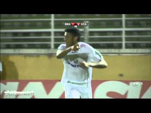Gol - Bragantino 1 x 0 Guaratinguetá - Série B 2012 - 16/06/2012 - Band HD