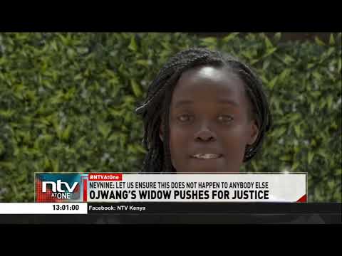 Widow of slain teacher, Albert Ojwang, seeks justice