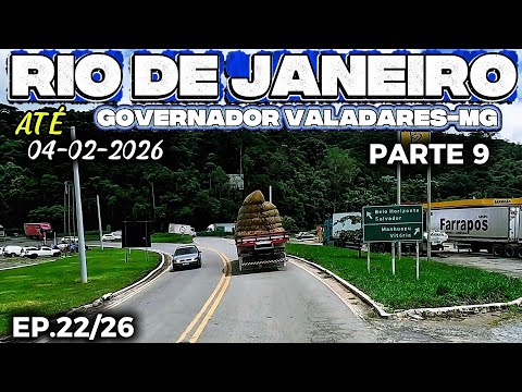 RIO DE JANEIRO ATÉ GOVERNADOR VALADARES-MG PARTE 9 #riodejaneiro #governadorvaladares #minasgerais 