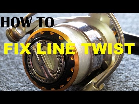 How To Fix Line Twist In Spinning Reels - This Works! | Bass Fishing