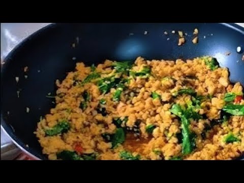 Spicy Thai Basil Pork | Easy Pad Kra pow Recipe香辣必试 | 泰式打抛猪做法｜超好吃下饭神器
