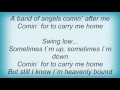Jane Siberry - Swing Low, Sweet Chariot Lyrics