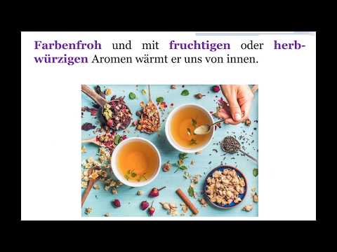 Germana pentru incepatori Lectia 82 Der Tee