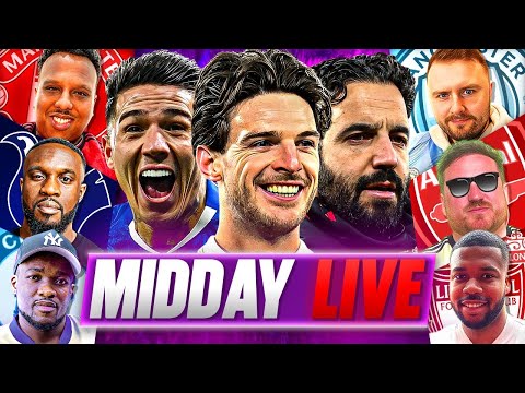 Amorim Sacked! | Novice Chelsea Interim STOPS Guardiola! | Arsenal 6 Points Clear! | Midday Live