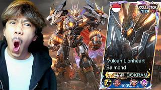 Download lagu REVIEW SKIN COLLECTOR TITANS BALMOND VULCAN LIONHEART - Mobile legends mp3
