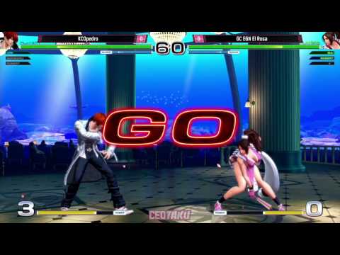 "BBR" KOFXIV AT CEOTAKU 2016 - KCOpedro vs GC EGN EI Rosa