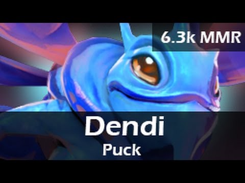 636: Dendi as Puck Mid(R)  - 6.3k MMR Ranked Gameplay 20150609
