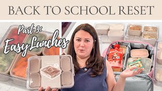 Easy School Lunch Ideas + Meal Prep for Busy Mornings