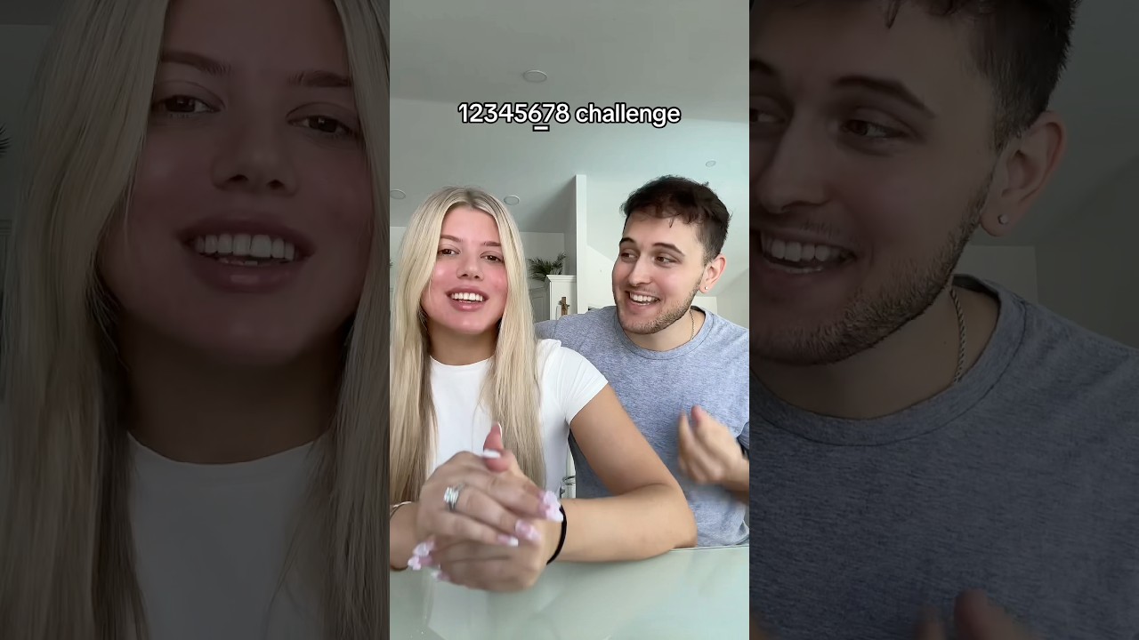 6, 7, ATE 👏🏼🤣 #shorts #challenge #funny #couple