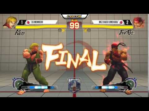 USF4 Momochi vs Daigo Umehara Stunfest 2015 Grand Final CPT 2015