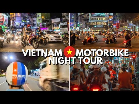 40. Vietnam Ben Tre Motorbike Night Tour THÀNH PHỐ BẾN TRE VỀ ĐÊM THẬT ĐẸP / Y SQUARE channel