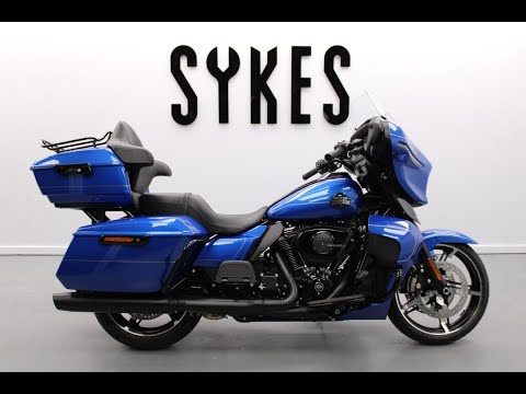 NEW 2025 Harley-Davidson FLHXU Touring Street Glide Ultra in Blue Burst & Black