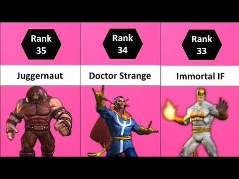 MCOC ALL 35 Mystic Champs Ranked | MCOC 2022 |  Marvel Contest Of Champions