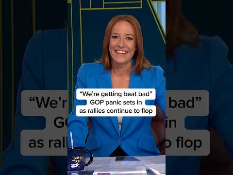 'We’re getting beat bad': GOP panic sets in as rallies continue to flop
