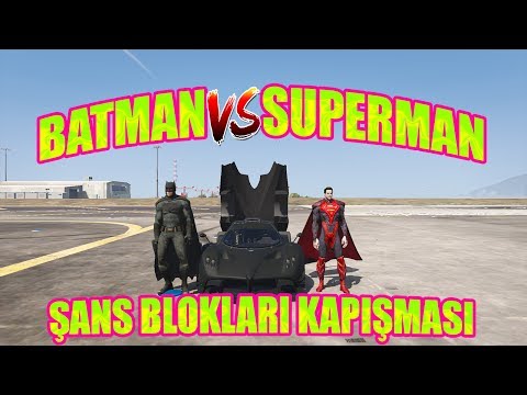 Batman Vs Superman Müthiş Arabayı kazanmak için Şans Bloklarını Açıyor