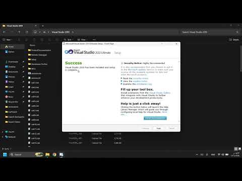 تثبيت Visual Studio 2010 وانشاء قاعدة بيانات SQL Database