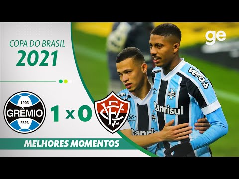 Gols e lances de Grêmio x Vitória
