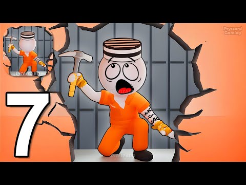 Gameplay Walkthrough Part 7 Stickman Prison Life Jail Escape (iOS, Android) - YouTube