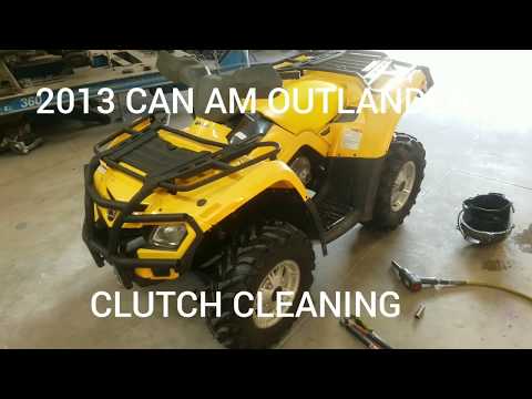 CANAM OUTLANDER CLUTCH NOT WORKING PROPERLY WHY? EASY FIX DIY