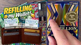 Refilling My Wallet with 3 $50 Lottery Tickets thumbnail