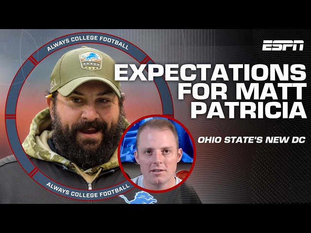 ohio state: College football analyst shares how Matt Patricia hiring ...