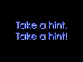Take A Hint Lyric Video