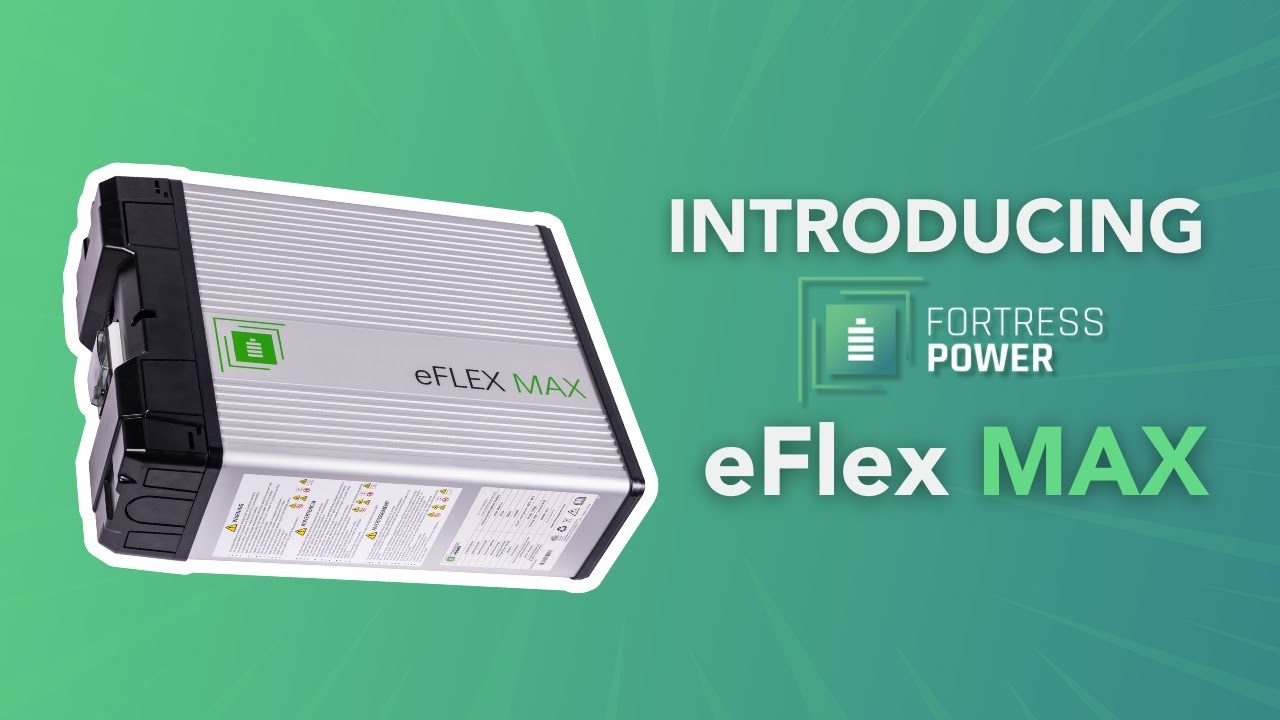 Fortress Power NEW eFlex MAX 5.4kWh LFP Battery