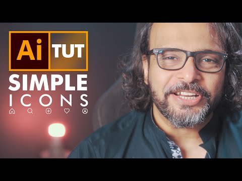 Instagram Menu Icons in Adobe Illustrator اردو हिंदी