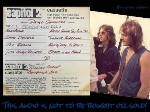 Richard Ocasek and Benjamin Orr Demo Sessions, circa 1974 (full compilation)