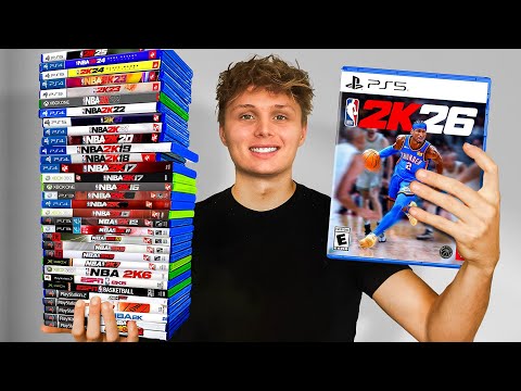 Ich habe jedes NBA 2K-Spiel aller Zeiten gespielt