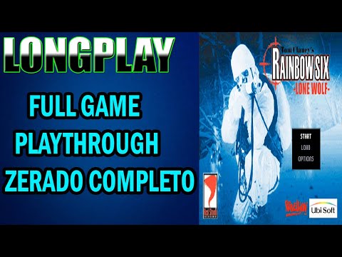 Longplay Tom Clancy's Rainbow Six Lone Wolf [PS1] Full Game Playthrough Zerado Completo