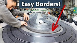 Homemade Slot car track Borders Policar slot car track