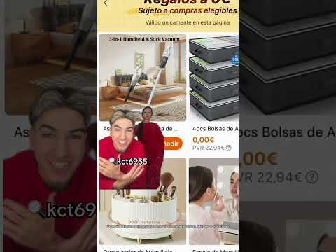 0€ busca kct6935 en TEMU para obtener los productos del vídeo.Válido por 24h para nuevos usuarios.