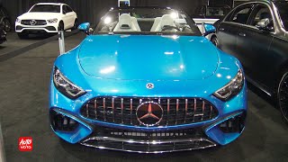 2023 Mercedes AMG SL63 Roadster starting at $140,000 - Exterior And Interior - Quebec Auto Show 2023