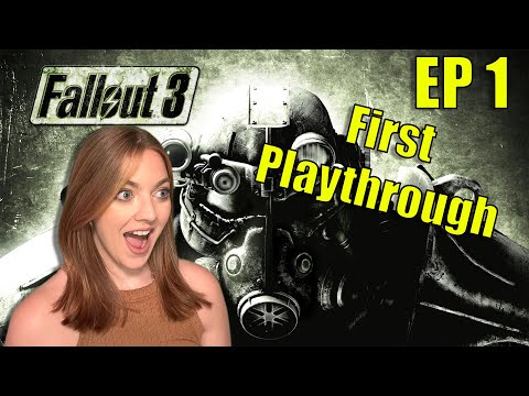 MY FIRST FALLOUT GAME EVER | Fallout 3 | FIRST PLAYTHROUGH | Part 1