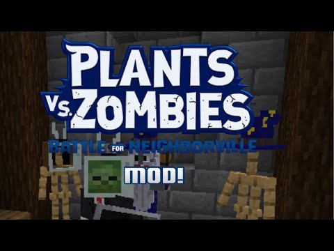 Plants vs Zombies GW/BFN Minecraft Mod #1